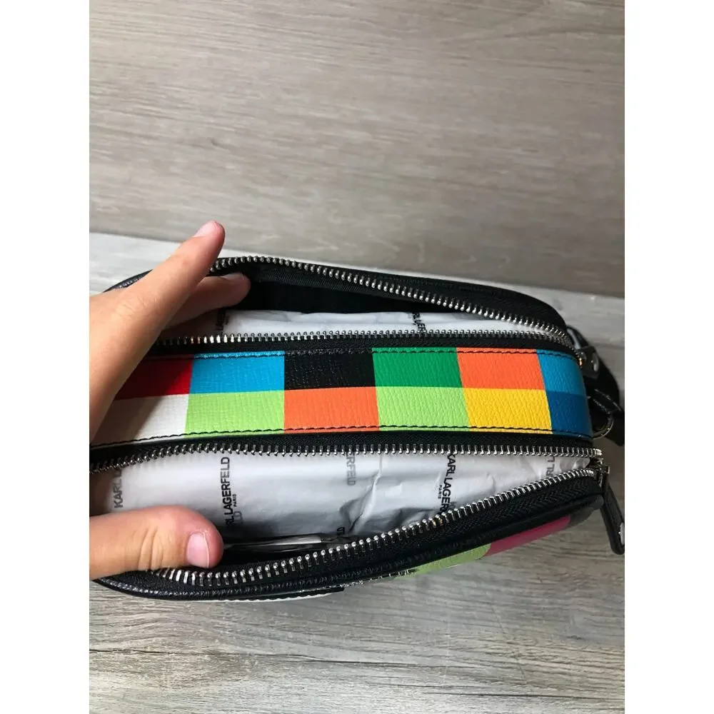 KARL LAGERFELD PARIS Maybelle Multi Combo Camera Bag Crossbody Bag